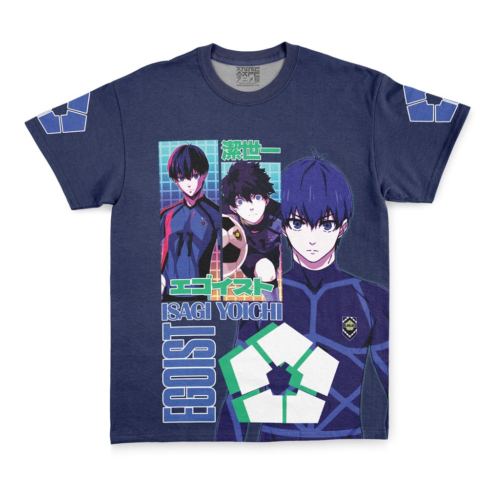 isagi shirt front - Official Blue Lock Store