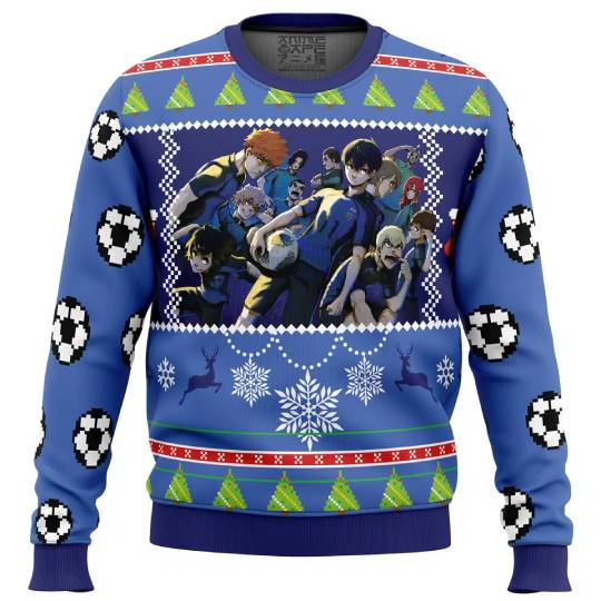 Blue lock Sweater front - Official Blue Lock Store