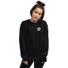 unisex crew neck sweatshirt black front 64535e1bbcf21 - Official Blue Lock Store