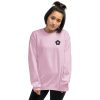 unisex crew neck sweatshirt light pink front 64535f64775f9 - Official Blue Lock Store